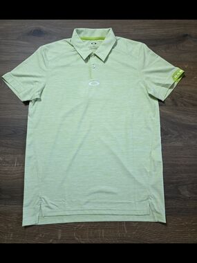Oakley Men’s Light Green Performance Polo